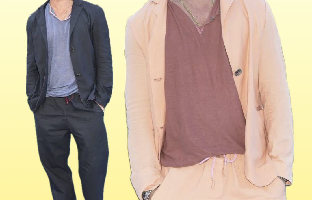 brad pitt outfit ideas